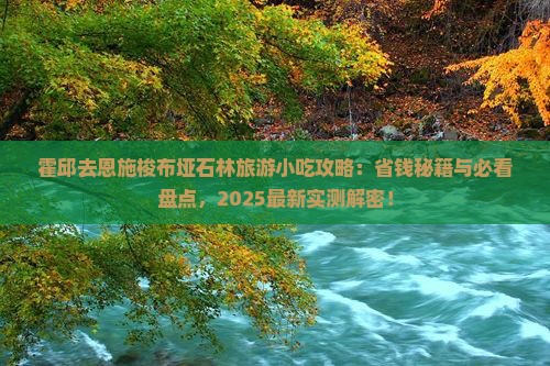 霍邱去恩施梭布垭石林旅游小吃