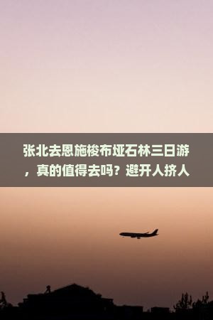 张北去恩施梭布垭石林三日游