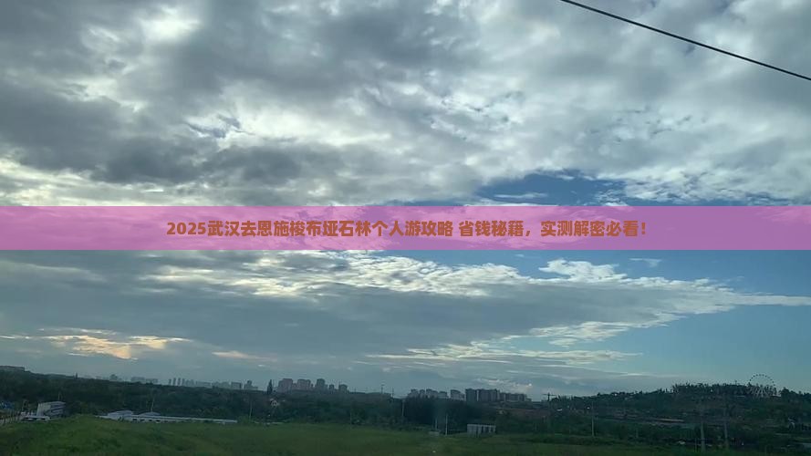 武汉去恩施梭布垭石林个人游