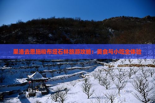 果洛去恩施梭布垭石林旅游小吃