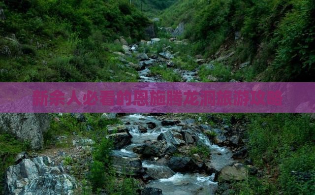 新余去恩施腾龙洞景点