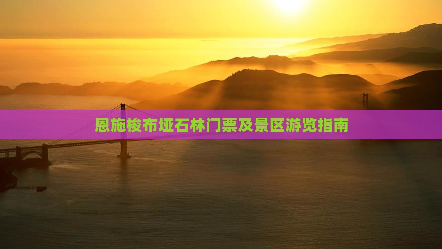 十堰到恩施梭布垭石林门票 十堰到恩施梭布垭石林门票
