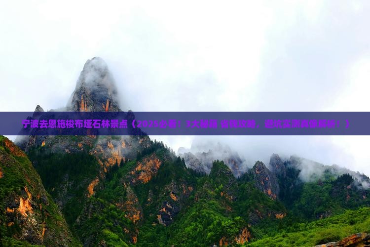 宁波去恩施梭布垭石林景点