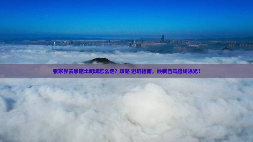 张家界去恩施土司城景点
