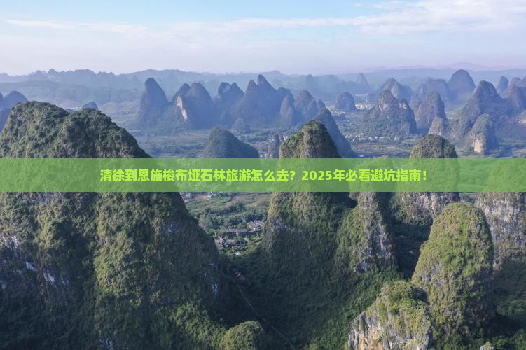 清徐到恩施梭布垭石林旅游