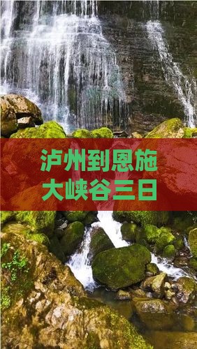 泸州到恩施大峡谷三日游