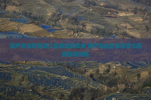 葫芦岛去恩施清江画廊旅游
