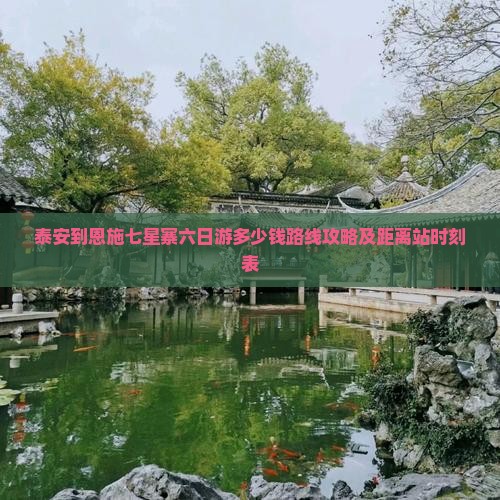 泰安到恩施七星寨六日游