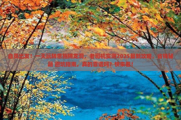自贡到恩施腾龙洞一日