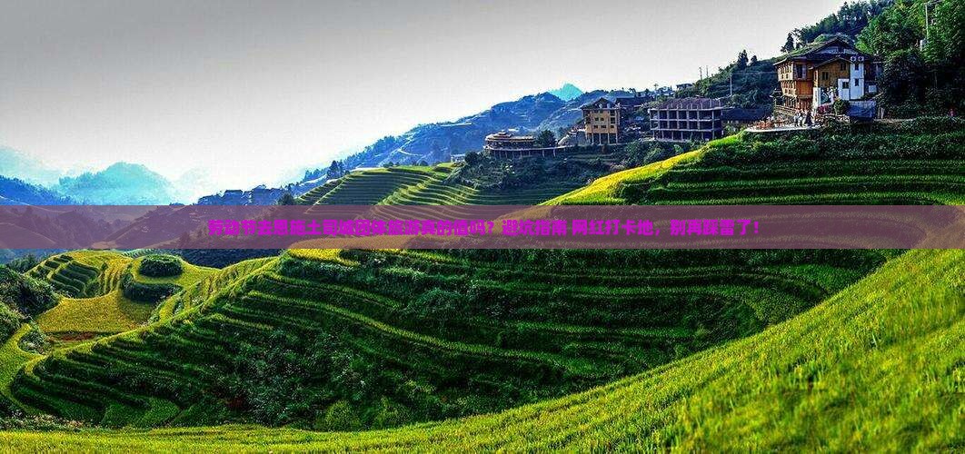 劳动节到恩施土司城团体旅游
