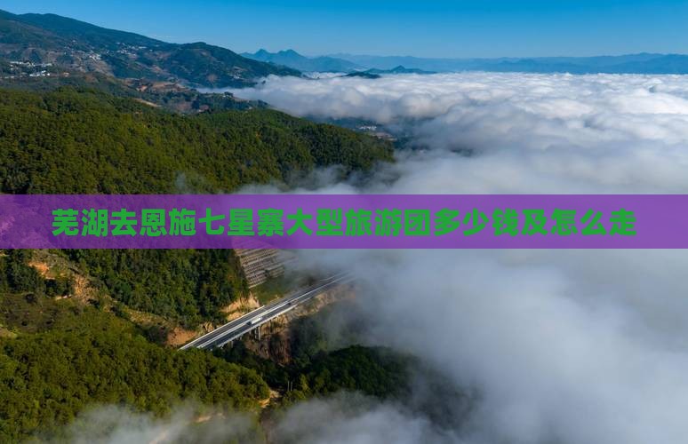 芜湖去恩施七星寨大型旅游团