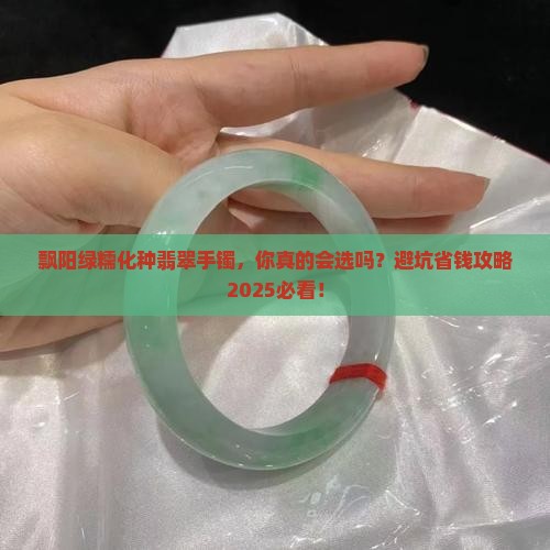 飘阳绿糯化种翡翠手镯