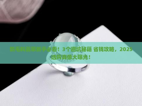 鹅毛料翡翠