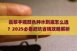 翡翠手镯颜色种水