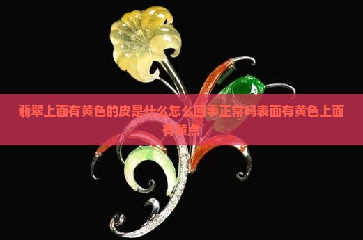 翡翠上面有黄色的皮