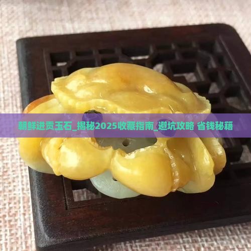 朝鲜进贡玉石