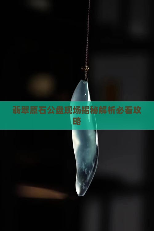 翡翠竞标现场