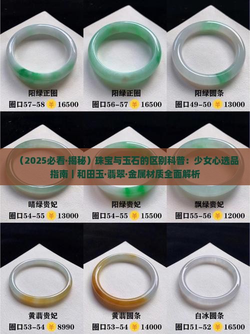 珠宝跟玉石的区别