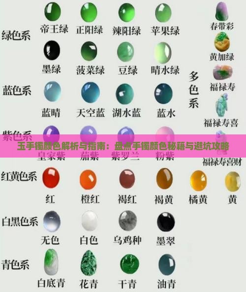 玉手镯有好几种颜色 玉手镯有好几种颜色