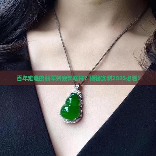 百年难遇的翡翠是什么