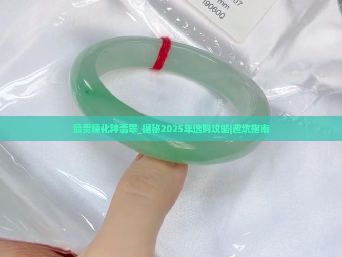 最贵糯化种翡翠