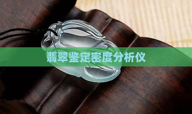 翡翠密度分析仪