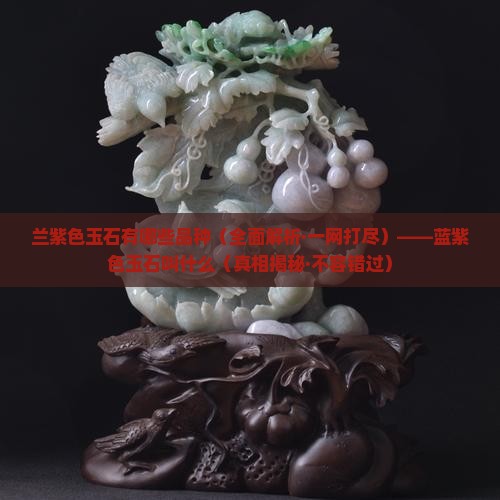兰紫色玉石有哪些品种