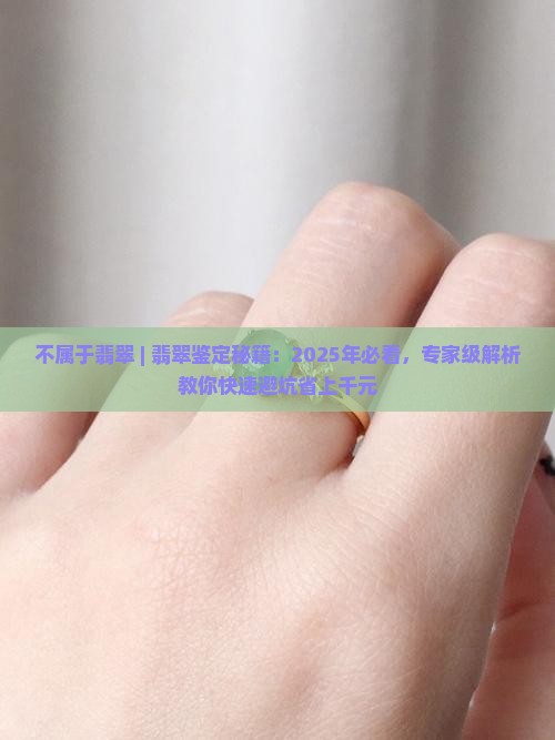 不属于翡翠