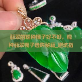 翡翠的糯种镯子好不好
