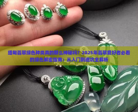缅甸翡翠绿色种类