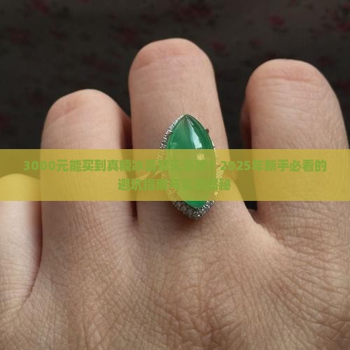 3000元糯冰翡翠无事牌