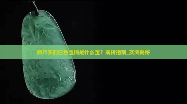 两万多的白色玉镯是什么玉