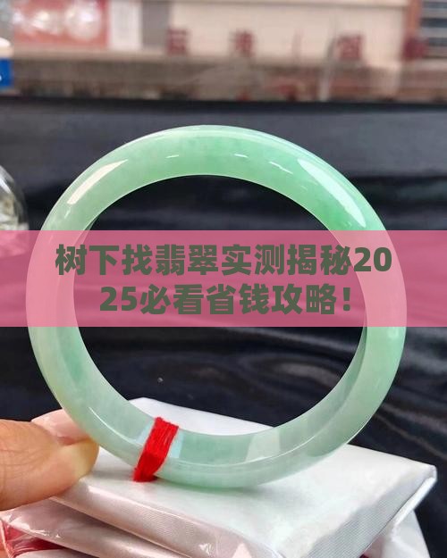 树下找翡翠