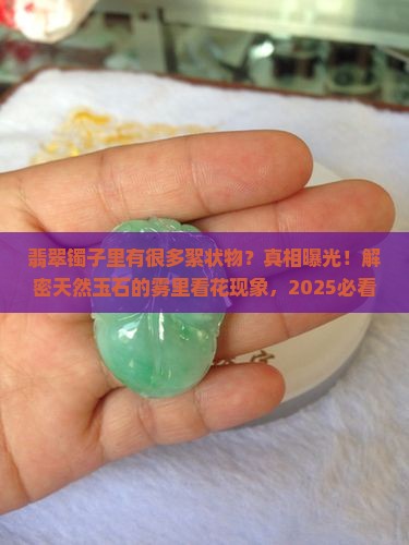 翡翠镯子里有很多絮状物