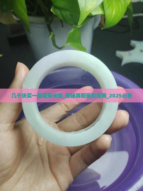 几千块买一条翡翠米珠