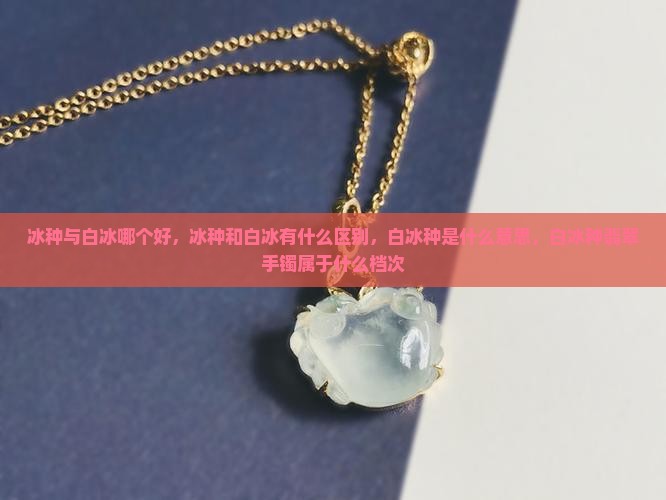 冰种与白冰哪个好