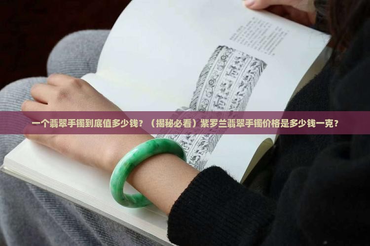 紫罗兰翡翠手镯价格是多少钱一克