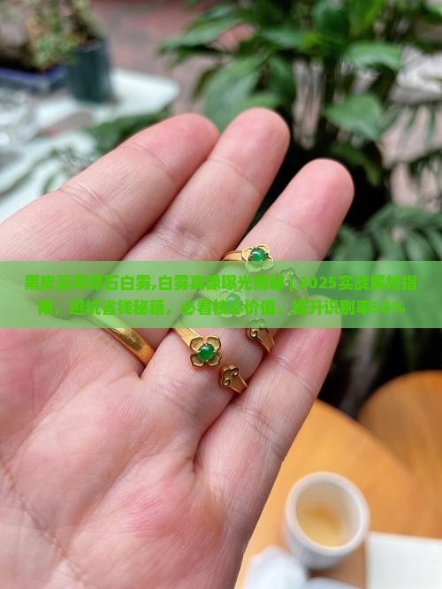 黑皮翡翠原石白雾