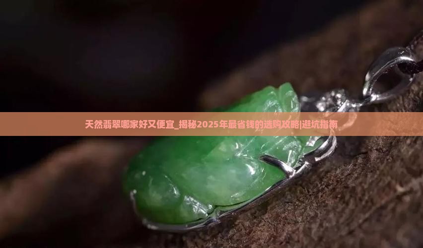 天然翡翠哪家好又便宜