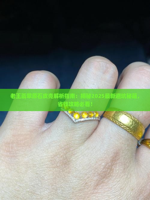 老王翡翠原石皮壳