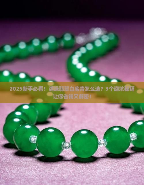 满绿翡翠白底青