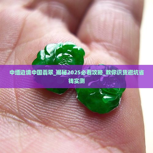 中缅边境中国翡翠
