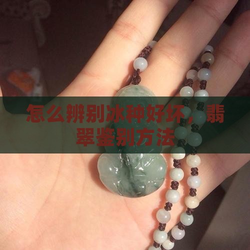 怎么辨别冰种玉好坏