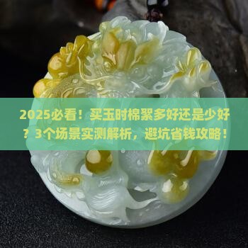 玉是棉絮多好还是棉絮少好 玉是棉絮多好还是棉絮少好