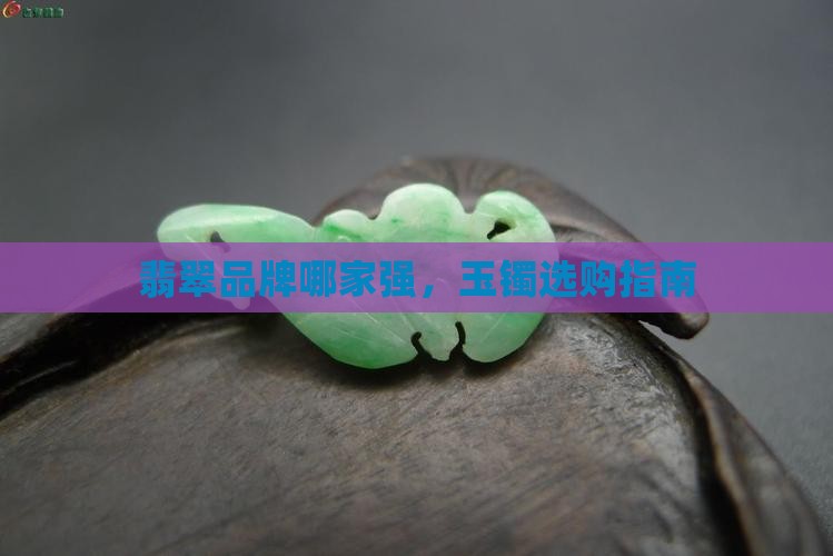 翡翠镯子什么品牌好