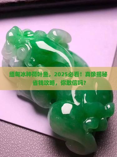 缅甸冰种荷叶鱼