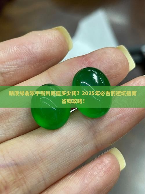 晴底绿翡翠手镯价钱