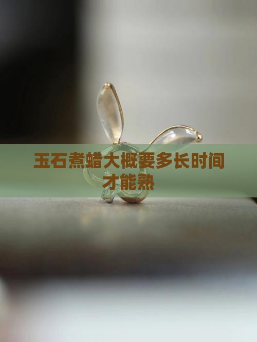 玉石煮蜡大概要多长时间