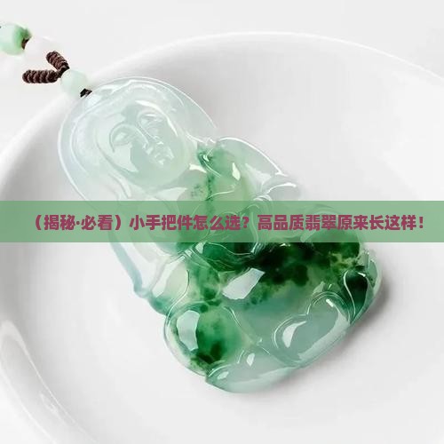 翡翠高品质小手把件
