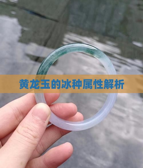 黄龙玉是冰种吗